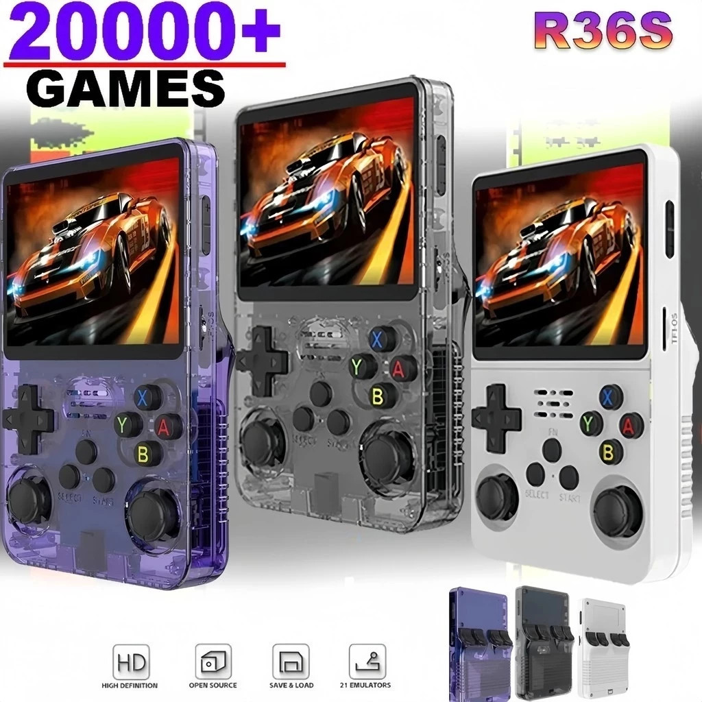 Retro Gaming Kc - Konsol Game Genggam Retro Mini R36S