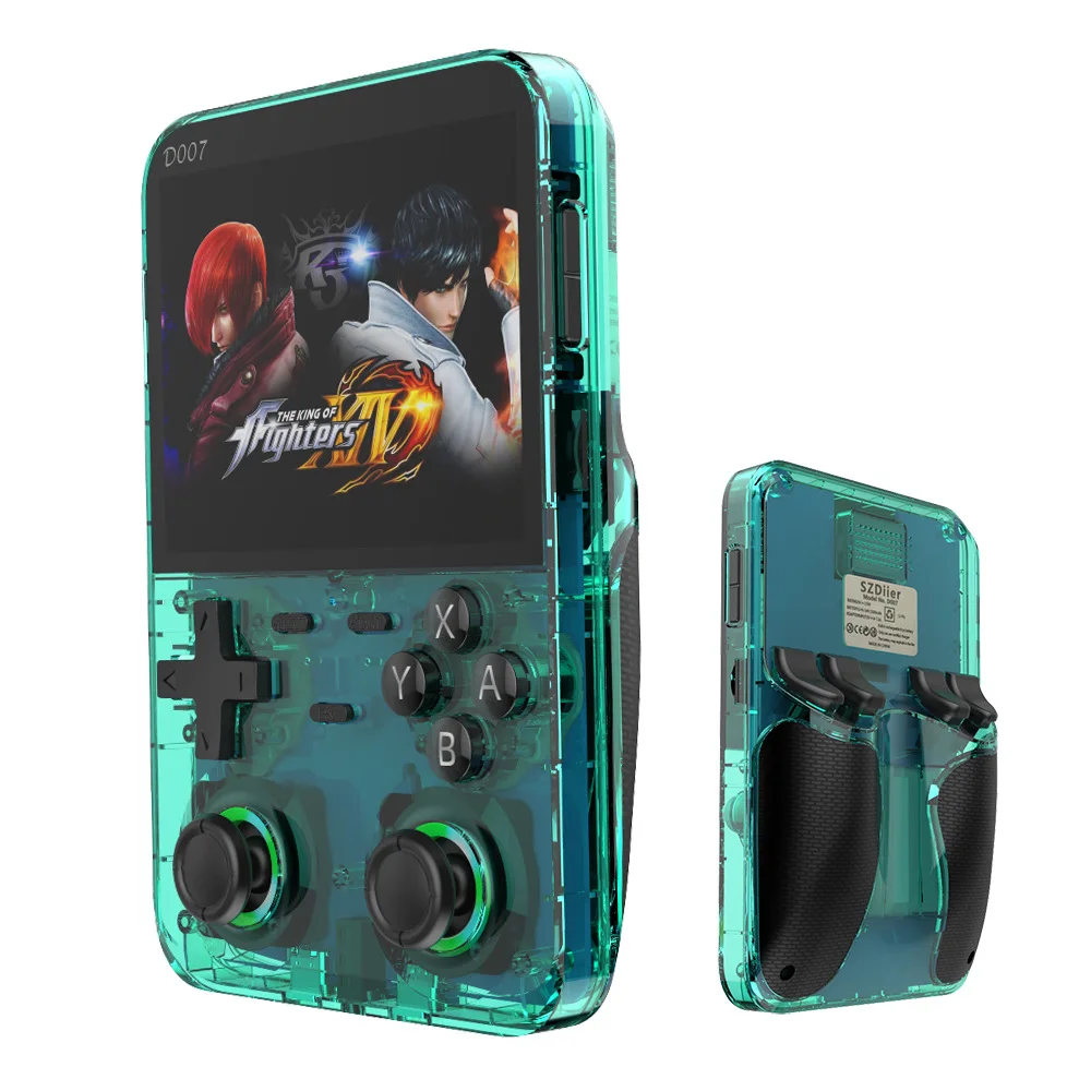 Retro Gaming Console Handheld - D007 Konsol Video Game Portabel Layar