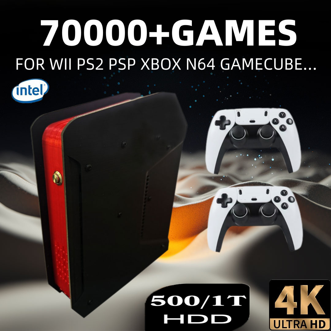 Retro Gaming Hdd - Konsol Video Game Retro X4 dengan