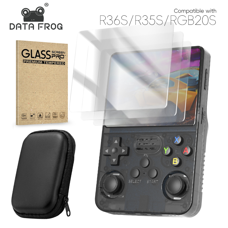 Retro Gaming Images - Pelindung layar DATA FROG R36S, kaca