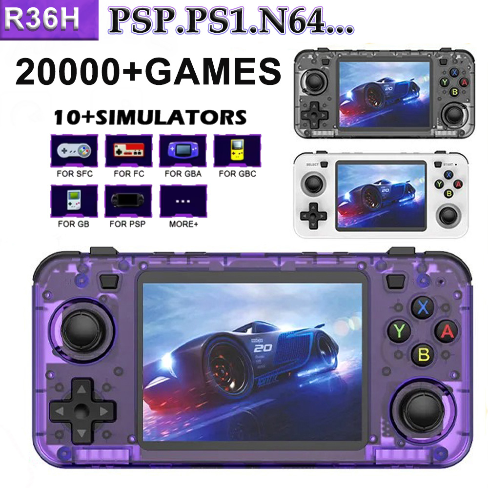 Retro Gaming Console Handheld - Konsol Game Portabel Layar HD 3.5