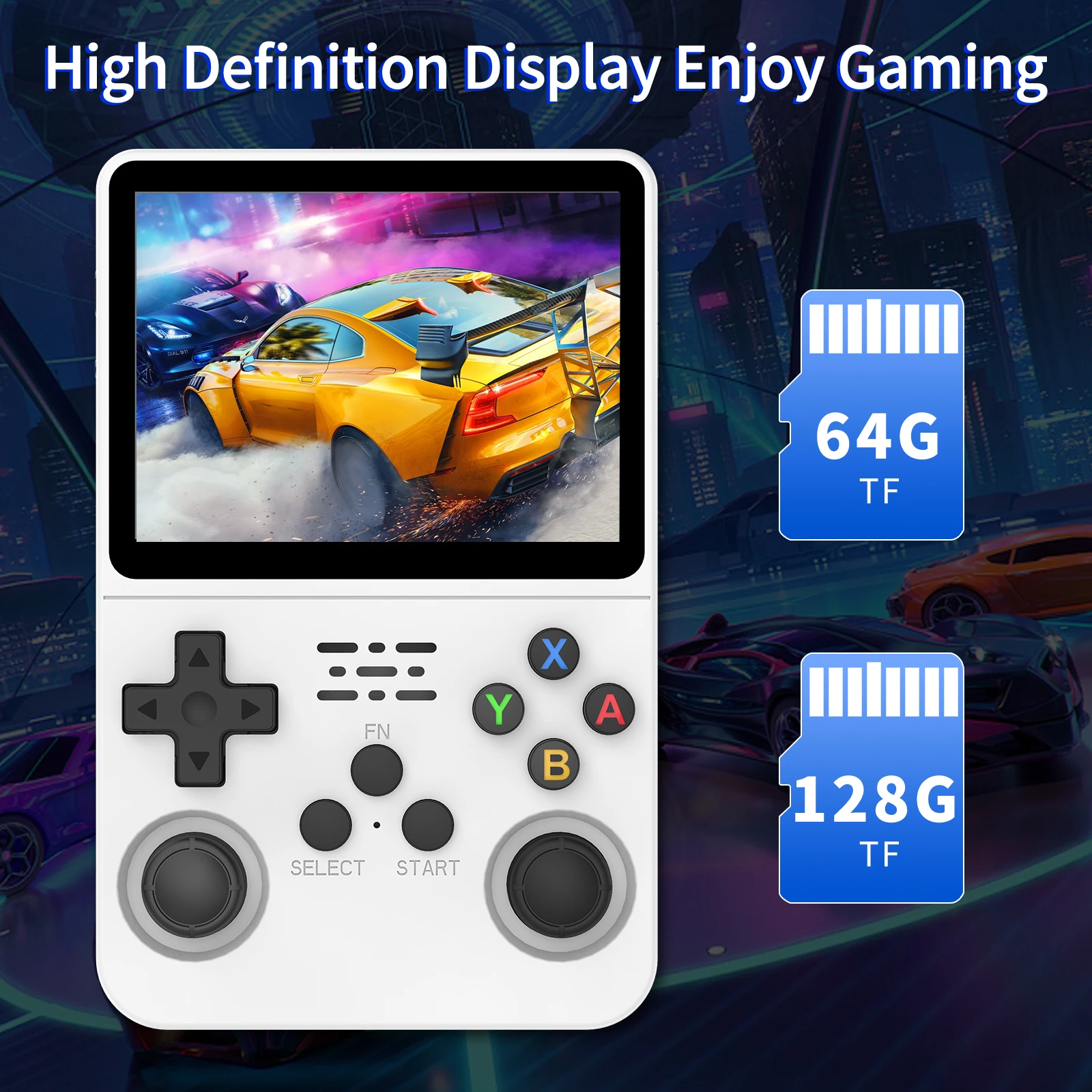 Retro Gaming Images - Konsol Game Genggam Retro R40 Layar