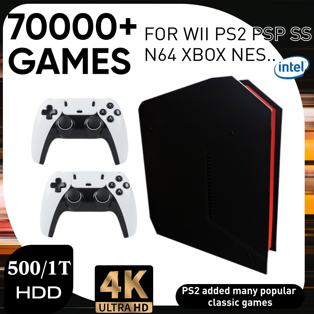 Retro Gaming Hdd - Konsol Video Game Retro X4 Dengan