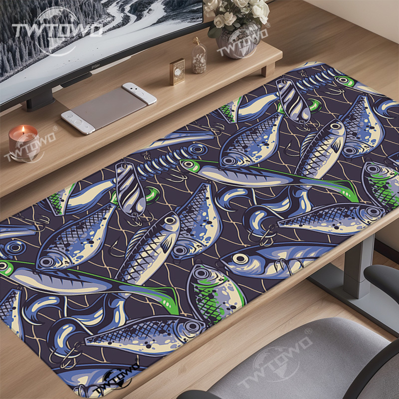 Retro Gaming Xl - Alas Mouse Pad Retro Umpan Pancing