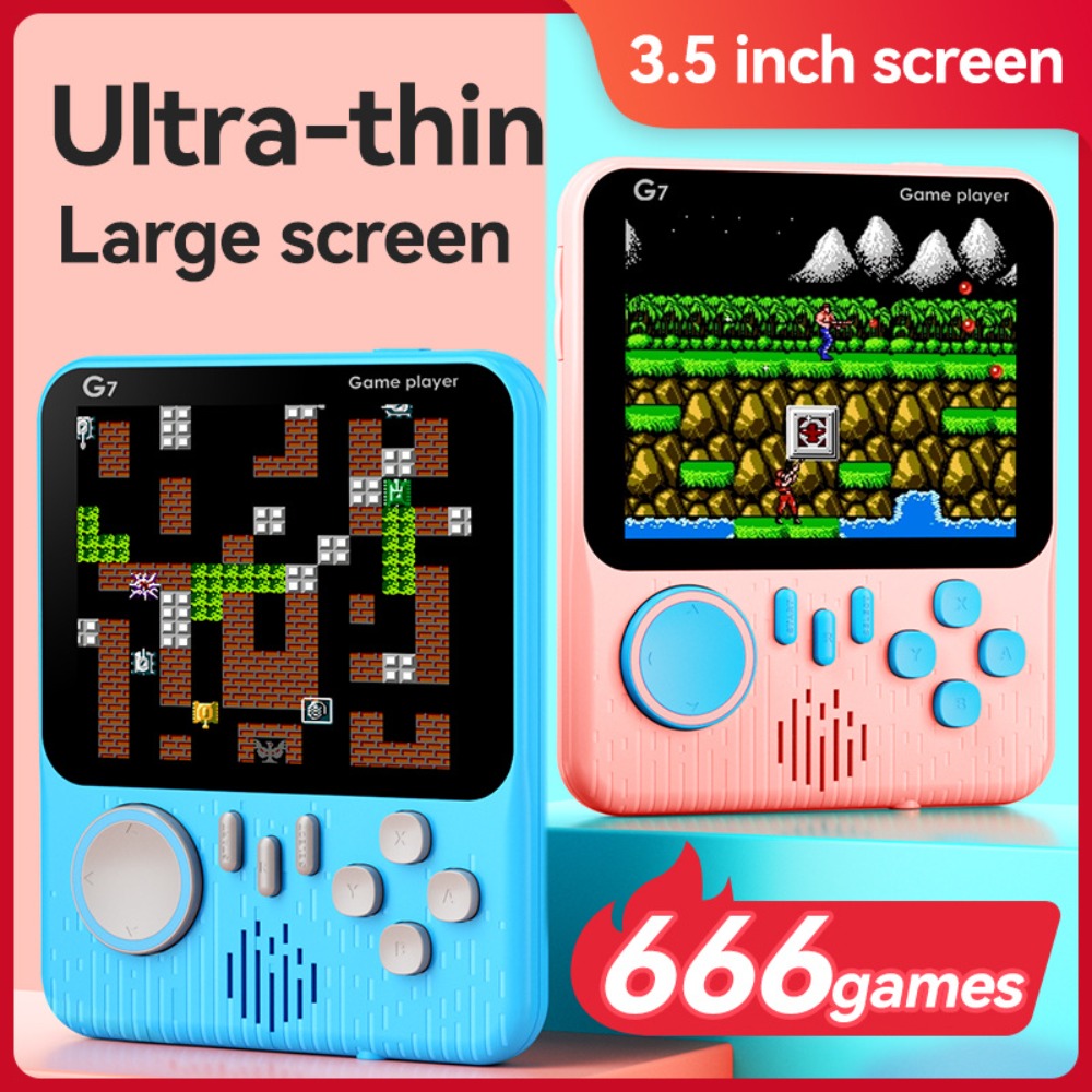 Retro Gaming Gadgets - Konsol Game Genggam Retro G7, LCD