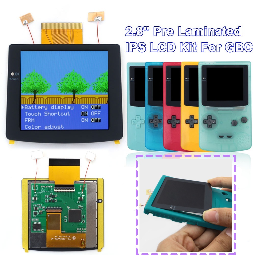 Layar LCD Laminasi IPS 2.8' ya - Retro Gaming Images ulasan dan harga