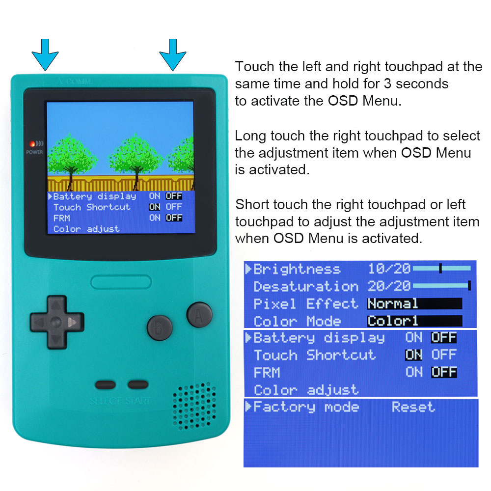 Layar LCD Laminasi IPS 2.8' ya - Retro Gaming Images ulasan dan harga