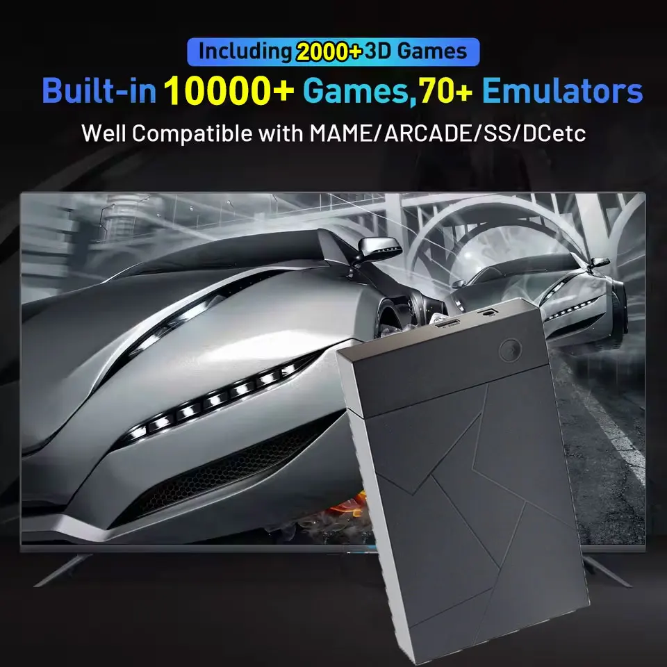 Retro Gaming GameForge 4TB Bat - Retro Gaming Hdd ulasan dan harga