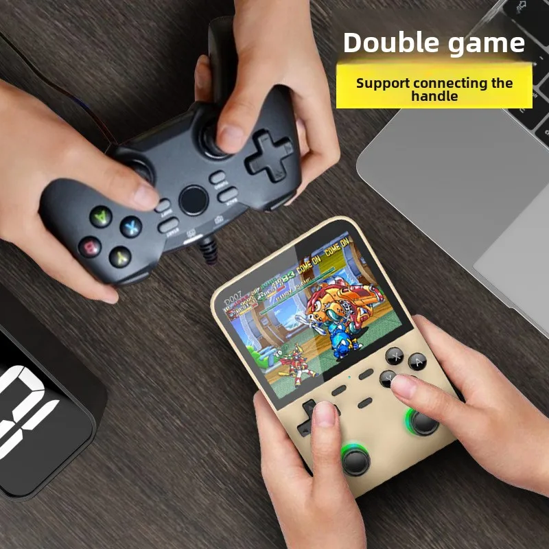 D007 Konsol Video Game Portabe - Retro Gaming Console Handheld ulasan dan harga