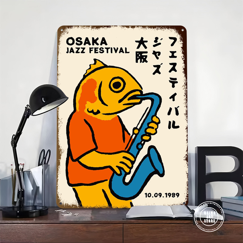 Poster Logam Festival Jazz Osa - Retro Gaming Festival ulasan dan harga