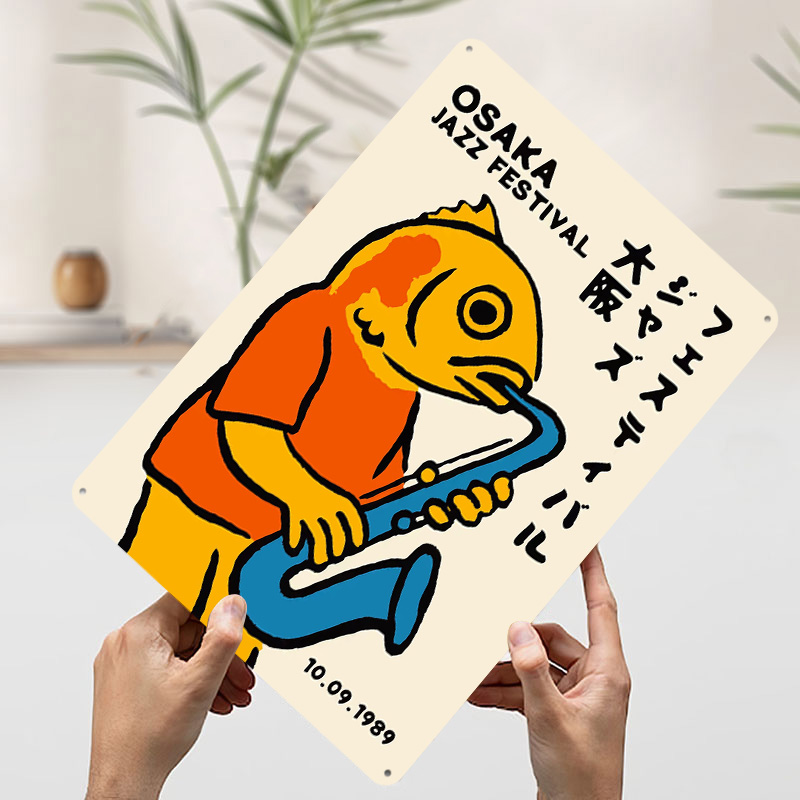 Poster Logam Festival Jazz Osa - Retro Gaming Festival ulasan dan harga