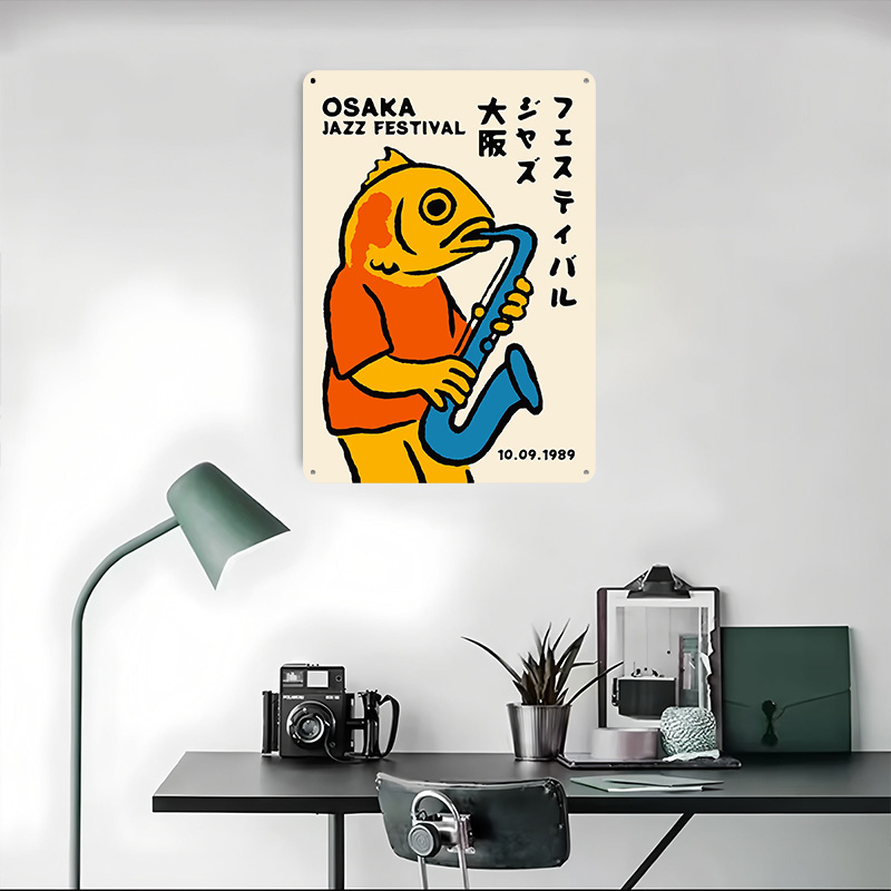 Poster Logam Festival Jazz Osa - Retro Gaming Festival ulasan dan harga