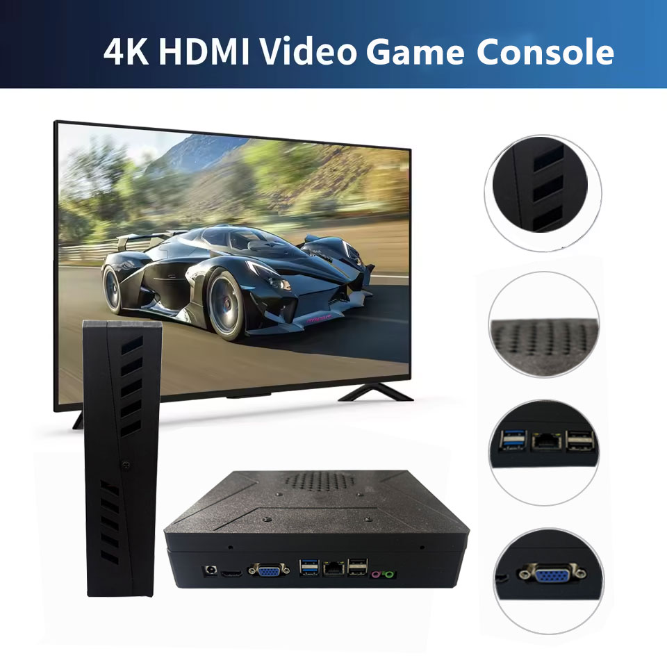 LZAKMR S1 Konsol Game Retro Si - Retro Gaming Hdd ulasan dan harga