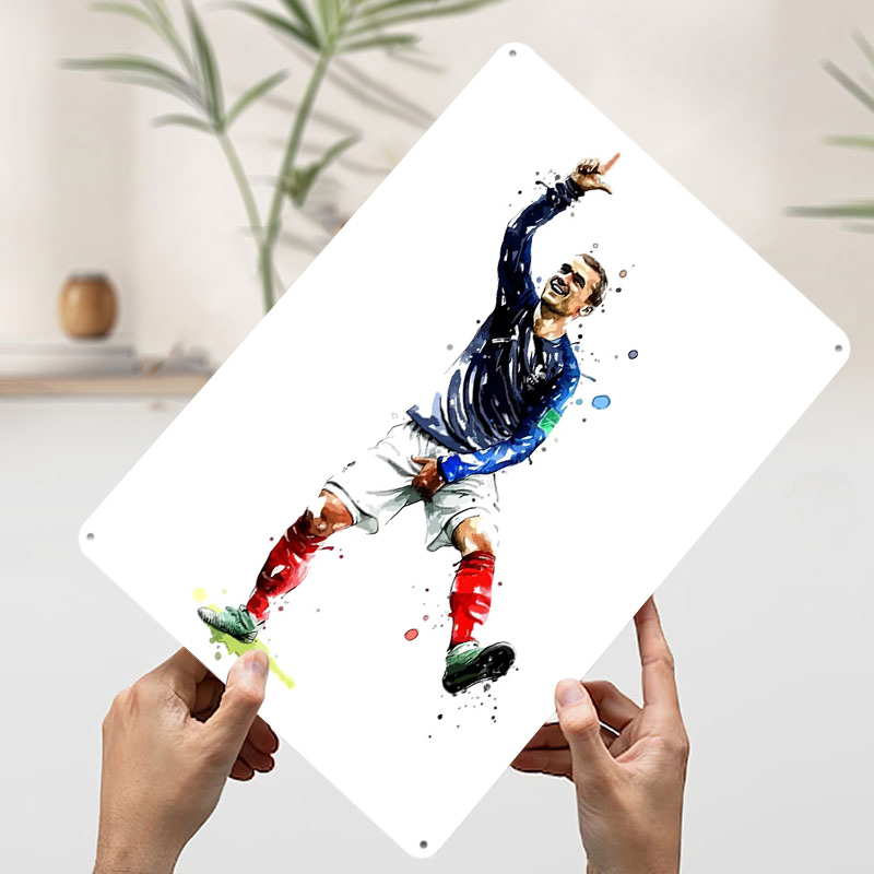 Antoine Griezmann Poster Cetak - Retro Gaming France ulasan dan harga