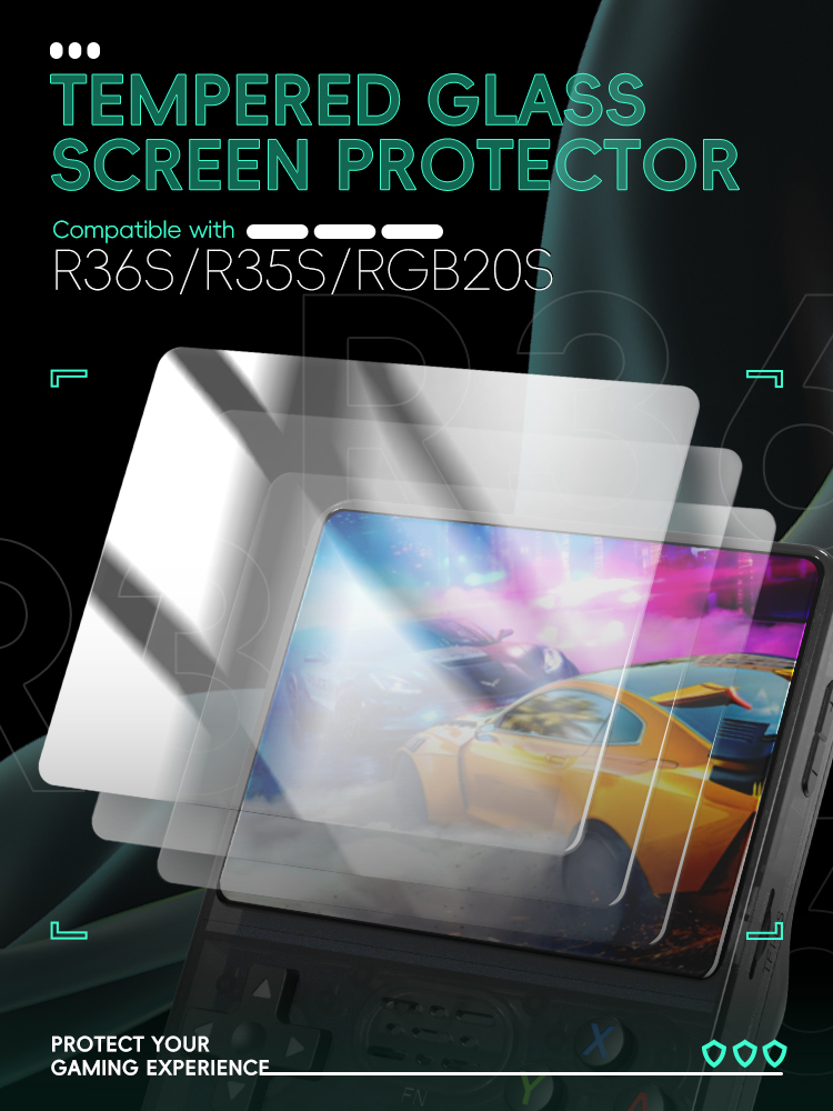 Pelindung layar DATA FROG R36S - Retro Gaming Images ulasan dan harga
