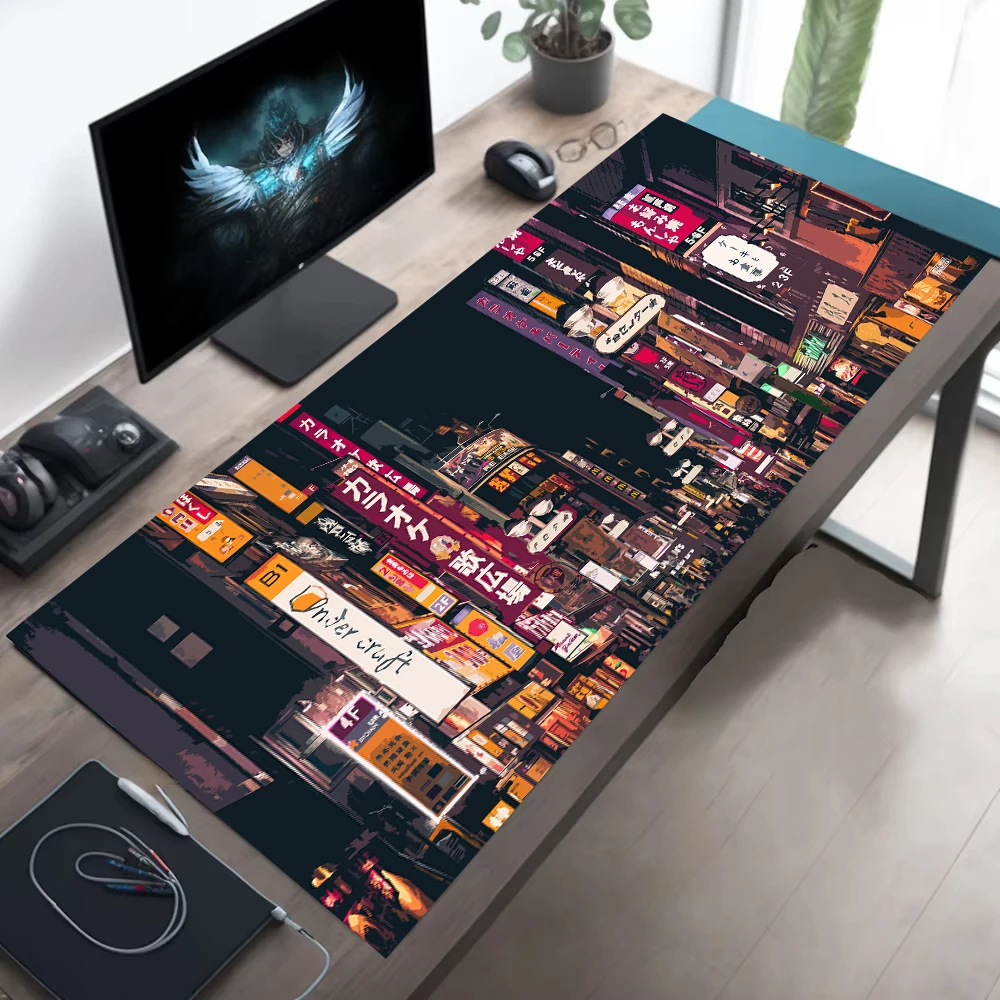 Mousepad Neon Tokyo Pixel, tik - Retro Gaming Xl ulasan dan harga