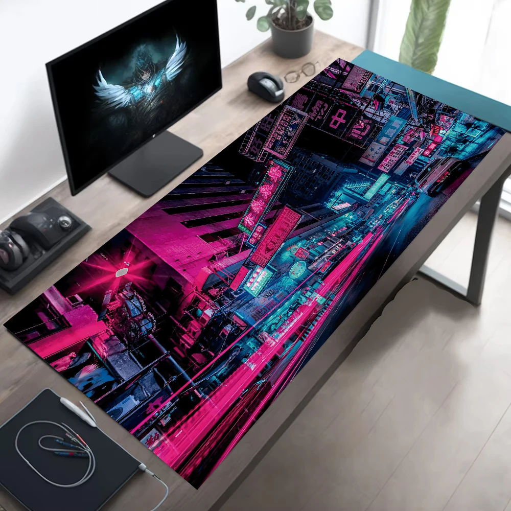 Mousepad Neon Tokyo Pixel, tik - Retro Gaming Xl ulasan dan harga