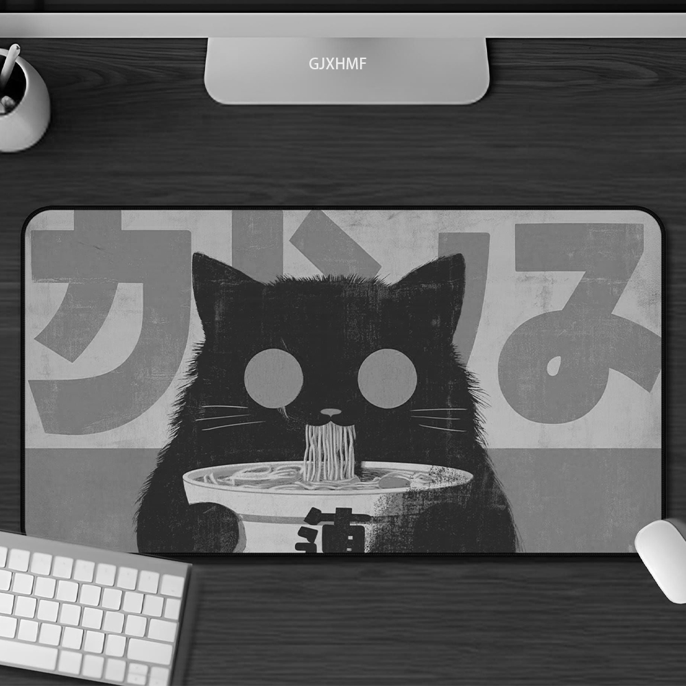 Alas Mouse Ramen Kucing Hitam  - Retro Gaming Xl ulasan dan harga