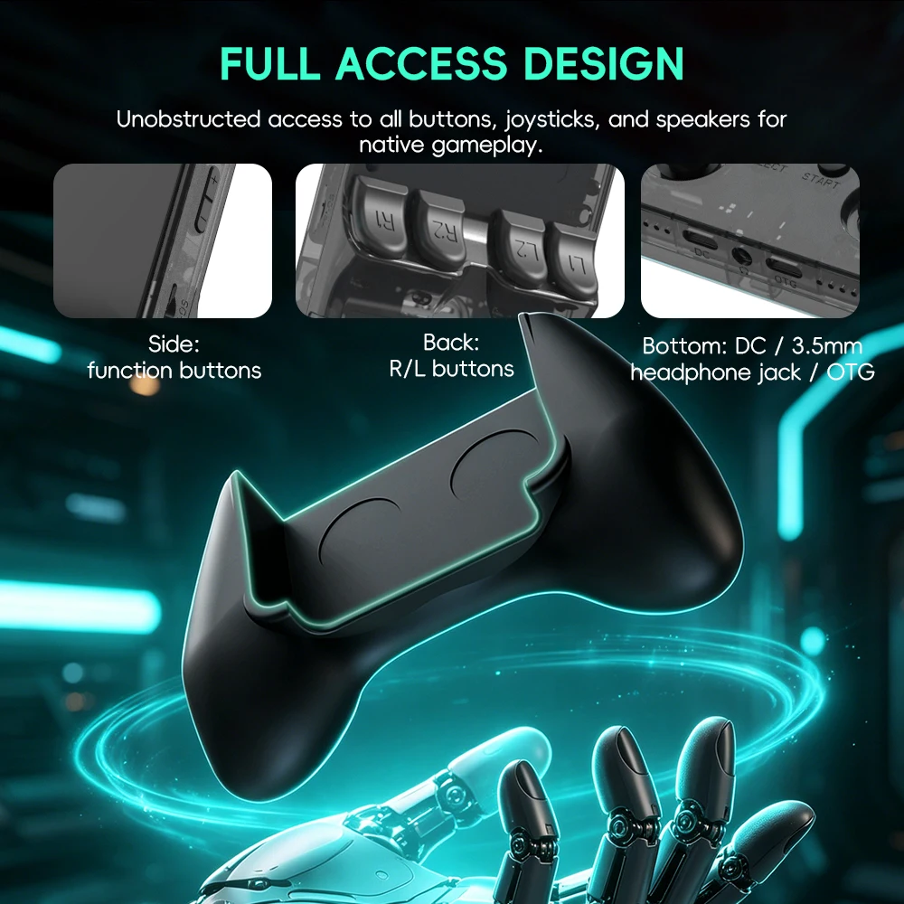 Pegangan Game Ergonomis Data F - Retro Gaming Console Handheld ulasan dan harga