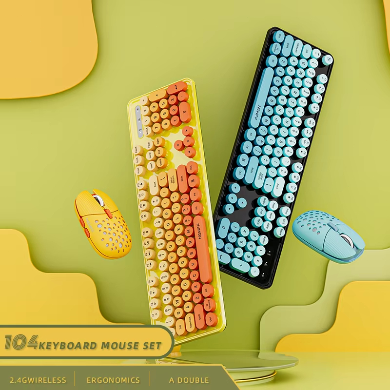 Kombo Keyboard dan Mouse Ergon - Retro Gaming Kc ulasan dan harga