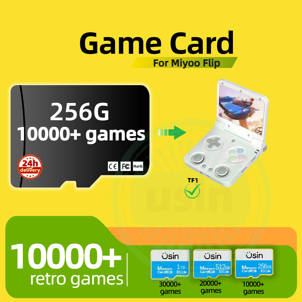 Kartu Permainan untuk Miyoo Fl - Retro Gaming Console Handheld ulasan dan harga