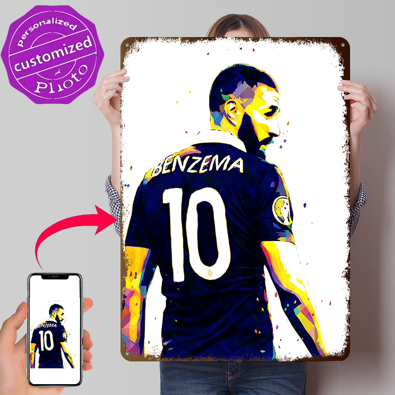Poster Karim Benzema Prancis R - Retro Gaming France ulasan dan harga