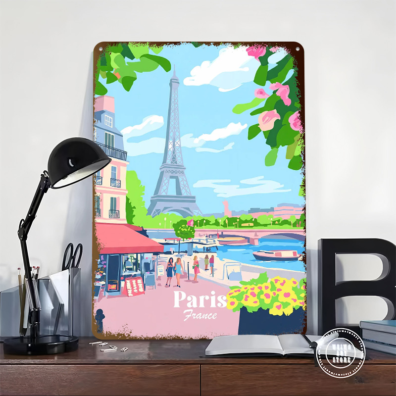 Poster Paris Prancis Kustom, P - Retro Gaming France ulasan dan harga