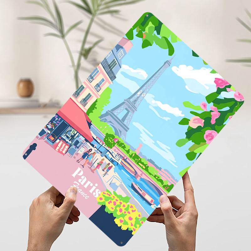 Poster Paris Prancis Kustom, P - Retro Gaming France ulasan dan harga
