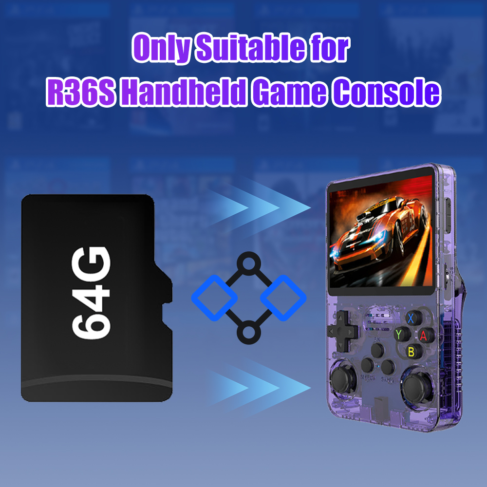 Kartu TF Game 64G untuk Konsol - Retro Gaming Console Handheld ulasan dan harga