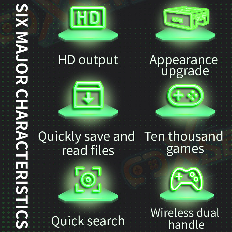 Konsol Game Video 4K Sistem Li - Retro Gaming Handheld 2026 ulasan dan harga