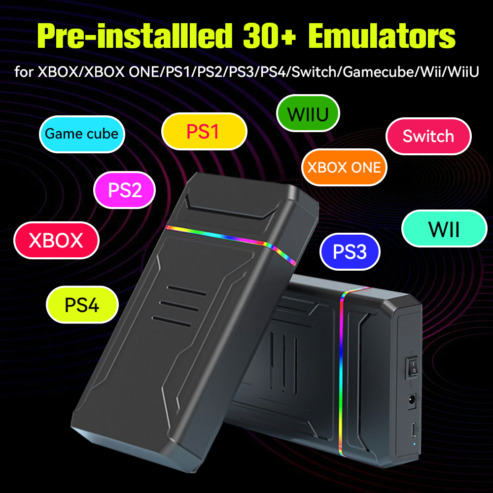 JMachen konsol Video Game 3TB, - Retro Gaming Hdd ulasan dan harga