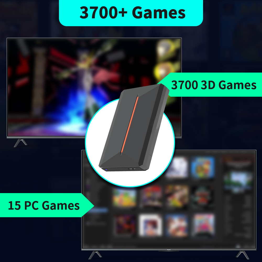 Launchbox konsol Game OS 500GB - Retro Gaming Hdd ulasan dan harga