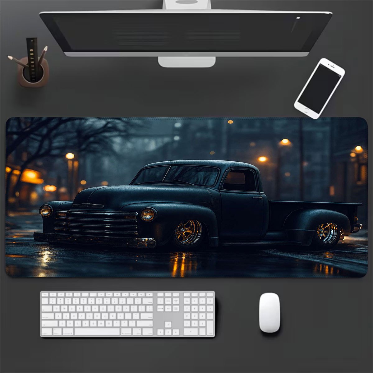 Alas Meja Retro Lowrider Truck - Retro Gaming Xl ulasan dan harga