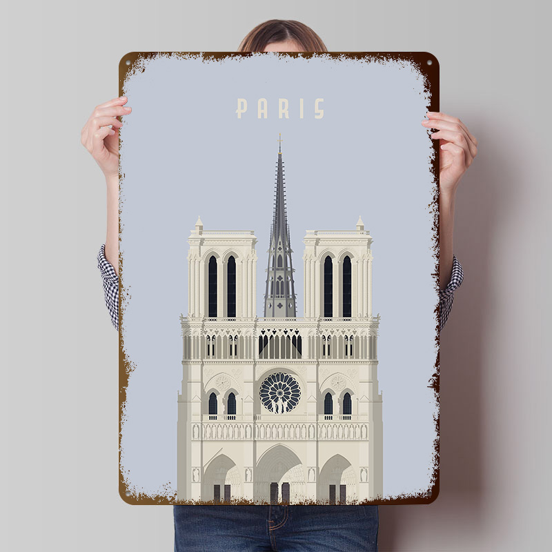 Poster Kaleng Perjalanan Paris - Retro Gaming Paris ulasan dan harga