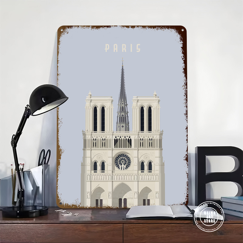 Poster Kaleng Perjalanan Paris - Retro Gaming Paris ulasan dan harga