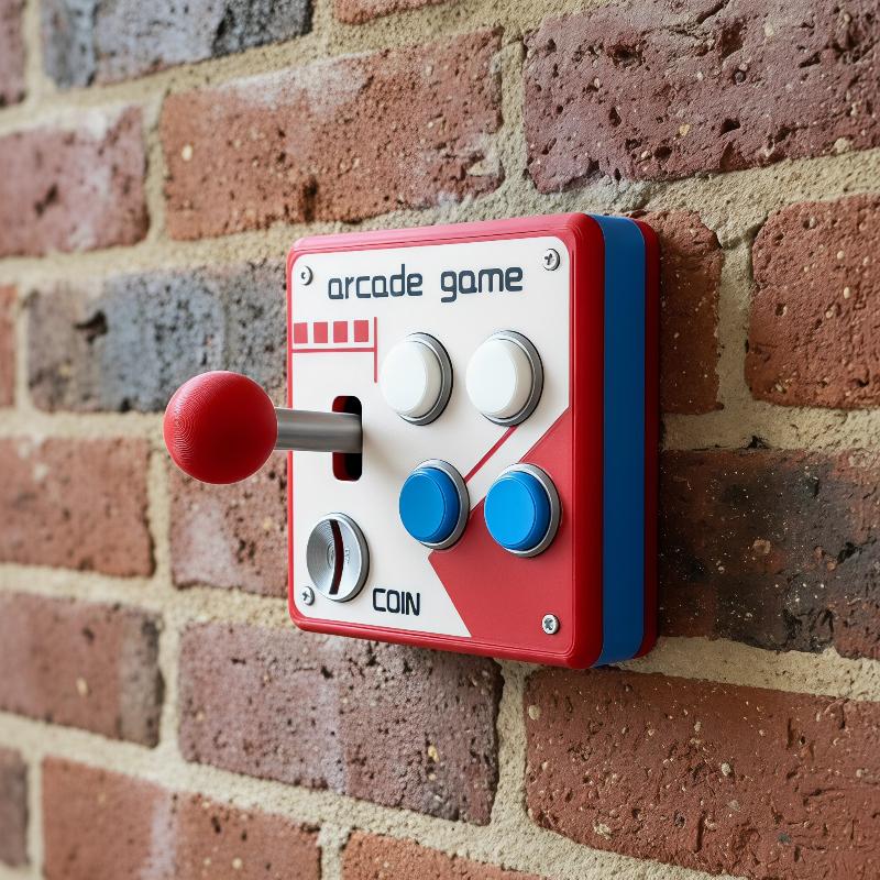 Pelat Tombol Saklar Game Arcad - Retro Gaming Gadgets ulasan dan harga