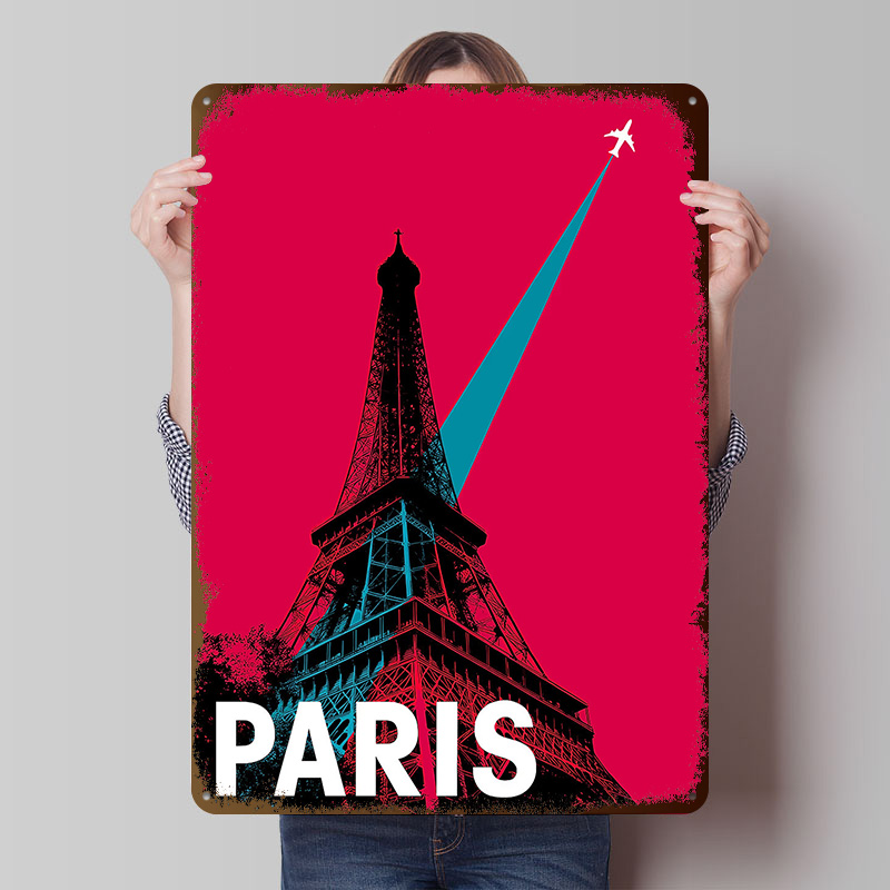Poster Logam Perjalanan Menara - Retro Gaming Paris ulasan dan harga