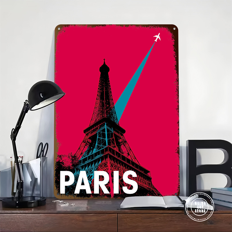Poster Logam Perjalanan Menara - Retro Gaming Paris ulasan dan harga
